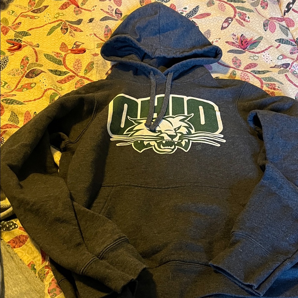Port and Company Dark Gray Ohio Hoodie